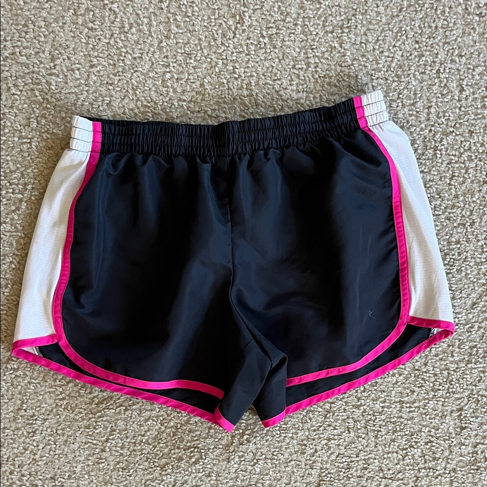 Danskin Now Black and Pink Athletic Shorts